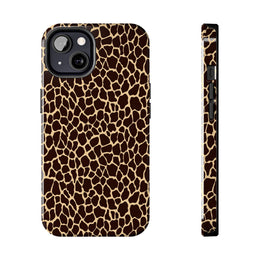 Giraffe Print Tough Phone Case - Stylish, Durable Protection