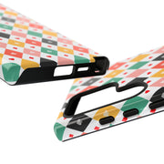 Colorful Hearts Samsung Galaxy Phone Case - Stylish Tough Cases for Everyday Protection