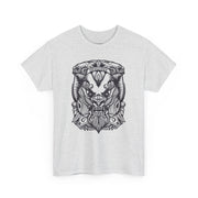 Unisex Heavy Cotton Tee - Fierce Guardian Graphic T-Shirt