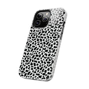 Stylish Leopard Print Tough Phone Case – Durable Protection & Chic Design