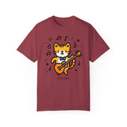 Devotree Cat Musician Unisex T-Shirt - Fun & Playful Gift for Cat Lovers