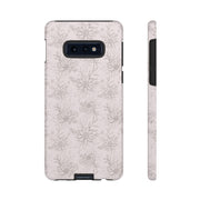 Floral Tough Samsung Galaxy Phone Case - Durable Design for Nature Lovers