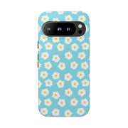 Daisy Floral Tough Phone Case - Durable Protection for Your Device