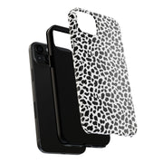 Stylish Leopard Print Tough Phone Case – Durable Protection & Chic Design
