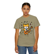 Devotree Cat Musician Unisex T-Shirt - Fun & Playful Gift for Cat Lovers
