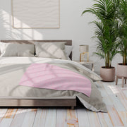 Cozy Pink Floral Arctic Fleece Blanket for Warmth and Comfort