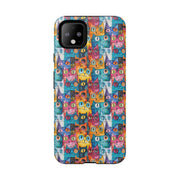 Colorful Cat Google Pixel Phone Case - Tough Cases for Pet Lovers