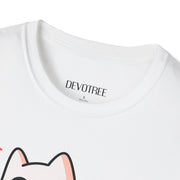Cute Cat Graphic Unisex Softstyle T-Shirt - Perfect for Pet Lovers