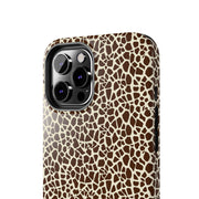 Giraffe Print Tough Phone Cases - Stylish & Durable Protection for Animal Lovers