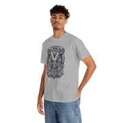 Unisex Heavy Cotton Tee - Fierce Guardian Graphic T-Shirt
