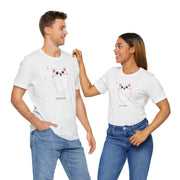 Cute Cat Devotion Unisex Short Sleeve Tee - Fun & Playful T-Shirt for Cat Lovers