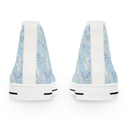 Floral Print Women's High Top Sneakers - Stylish & Comfortable Footwear