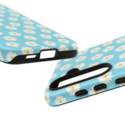 Floral Tough Samsung Galaxy Phone Case - Daisy Design for Summer Vibes