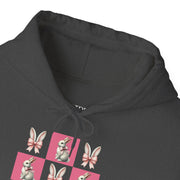 Rabbit Bow Knot Printed Hoodie