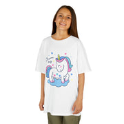 Kids Unicorn Dream Tee - Cute Heavy Cotton Shirt for Girls