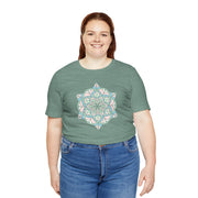 Calming Mandala Unisex Jersey Short Sleeve Tee