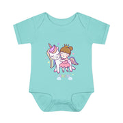 Adorable Princess Unicorn Baby Bodysuit - Cute Infant Outfit for Girls