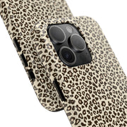 Leopard Print Tough Phone Case - Stylish & Durable Protection