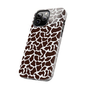 Giraffe Print Tough Phone Case - Stylish & Durable Protection for Animal Lovers