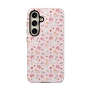 Cute Floral Tough Samsung Galaxy Phone Case for Kids & Teens