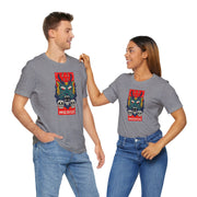 Merge Graphic Unisex Jersey Tee - Bold Skull & Dragon Design