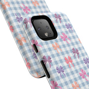 Bow-Patterned Google Pixel Phone Case - Stylish Protection for Your Device