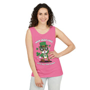 St. Patrick's Day Cat Tank Top - 