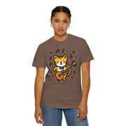 Devotree Cat Musician Unisex T-Shirt - Fun & Playful Gift for Cat Lovers
