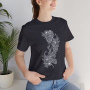 Mystical Floral Unisex Jersey Tee - Perfect for Nature Lovers