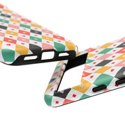 Colorful Diamond Pattern Google Pixel Phone Case - Tough Cases