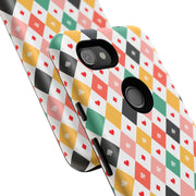 Colorful Diamond Pattern Google Pixel Phone Case - Tough Cases