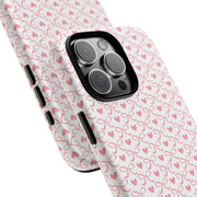 Cute Heart Pattern iPhone Case - Tough & Stylish Smartphone Cover