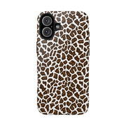 Stylish Leopard Print Tough Phone Case - Durable Protection for Your Device