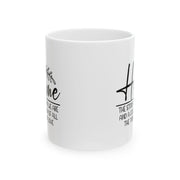 Cozy Home Ceramic Mug - Perfect Gift for Housewarmings & Everyday Use