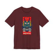 Merge Graphic Unisex Jersey Tee - Bold Skull & Monster Design
