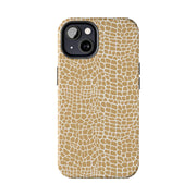 Stylish Tough Phone Case with Trendy Giraffe Pattern