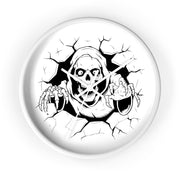 Skull Wall Clock
