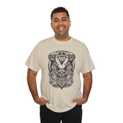 Unisex Heavy Cotton Tee - Fierce Guardian Graphic T-Shirt