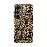 Leopard Print Tough Phone Case - Stylish & Durable Protection for Your Device