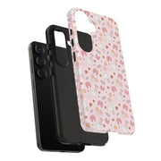 Cute Floral Tough Samsung Galaxy Phone Case for Kids & Teens