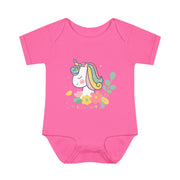 Lovely Unicorn Infant Bodysuit - Cute Baby Onesie for Newborns, Perfect Gift for Baby Showers or Birthdays