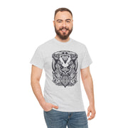 Unisex Heavy Cotton Tee - Fierce Guardian Graphic T-Shirt