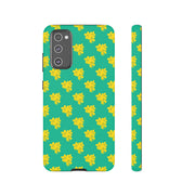 Vibrant Floral Samsung Galaxy Phone Case - Tough Cases for Style and Protection