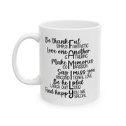 Inspirational Ceramic Mug - Perfect Gift for Loved Ones