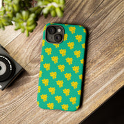 Vibrant Floral Tough Case for iPhone - Stylish Protective Cover