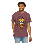 Devotree Cat Musician Unisex T-Shirt - Fun & Playful Gift for Cat Lovers