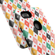 Colorful Diamond Pattern Google Pixel Phone Case - Tough Cases