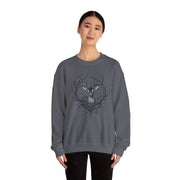 Mystical Deer Sweatshirt - Unisex Heavy Blend™ Crewneck