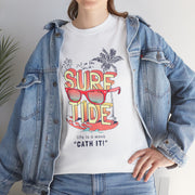 Surf-Inspired Unisex Heavy Cotton Tee - 
