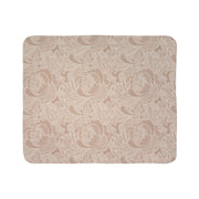 Cozy Floral Fleece Sherpa Blanket for Comfort and Style